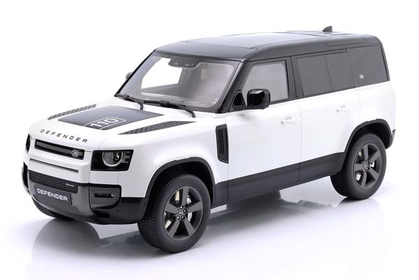 LAND ROVER DEFENDER 110 P400X 2021 WHITE BLACK LIMITED EDITION 300 PCS / ЛЕНД РОВЕР ДЕФЕНДЕР 110 P400X БЕЛЫЙ ЧЕРНЫЙ ЛИМИТИРОВАННАЯ СЕРИЯ 300 ШТ