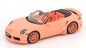 PORSCHE 911 (991) CABRIO TURBO S BRABUS 900 2015 PINK LIMITED EDITION 999 PCS / ПОРШЕ 911 991 КАБРИО ТУРБО БРАБУС 900 РОЗОВЫЙ ЛИМИТИРОВАННАЯ СЕРИЯ 999 ШТ