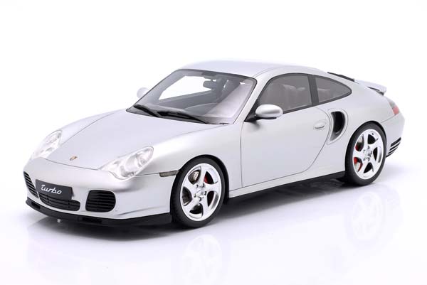 PORSCHE 911 (996.2) TURBO YEAR 2001 POLAR SILVER / ПОРШЕ 911 996 2 ТУРБО ПОЛЯРНО-СЕРЕБРИСТЫЙ