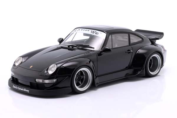 PORSCHE 911 (993) RWB RAUH-WELT BLACK AUT 2012 DULL BLACK / ПОРШЕ 911 993 RWB RAUH-WELT ЧЕРНЫЙ АУТ ДУЛЛ