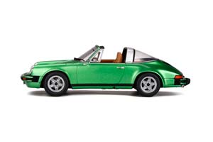 PORSCHE 911S 2.7 TARGA 1974 LIGHTGREEN-METALLIC — фото 5