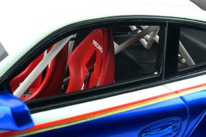 PORSCHE 911 (997) OLD NEW 935 BODY KIT BLUEMETALLIC WHITE WITH DECALS LIMITED 999 PCS — фото 8