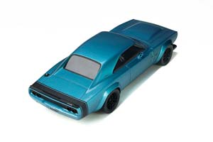 DODGE SUPER CHARGER SEMA CONCEPT 1968 LIGHTBLUEMETALLIC BLACK LIMITED EDITION 999 PCS — фото 5
