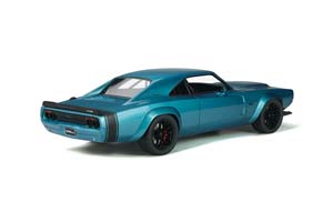DODGE SUPER CHARGER SEMA CONCEPT 1968 LIGHTBLUEMETALLIC BLACK LIMITED EDITION 999 PCS — фото 2