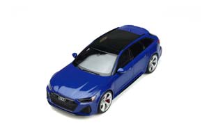 AUDI RS6 AVANT (C8) TRIBUTE EDITION 2020 NOGARO BLUE / АУДИ RS6 AVANT (C8) ТРИБЬЮТ ИЗДАНИЕ 2020 НОГАРО СИНИЙ — фото 9