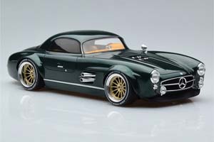 MERCEDES 300 SL SPEEDSTER HARD TOP BY S-KLUB GREEN / МЕРСЕДЕС 300СЛ ЗЕЛЕНЫЙ — фото 3