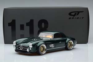 MERCEDES 300 SL SPEEDSTER HARD TOP BY S-KLUB GREEN / МЕРСЕДЕС 300СЛ ЗЕЛЕНЫЙ — фото 6