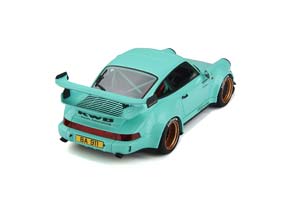 PORSCHE 911 (964) RWB BODY KIT TIFFANY 2015 MINT GREEN / ПОРШЕ 911 РВБ (ТИРАЖ 2000 ЭКЗЕМПЛЯРОВ) — фото 9