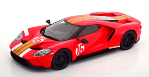 FORD GT HERITAGE EDITION 2022 RED GOLDEN