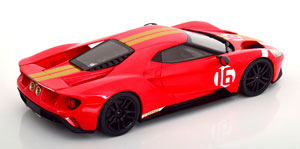 FORD GT HERITAGE EDITION 2022 RED GOLDEN — фото 2
