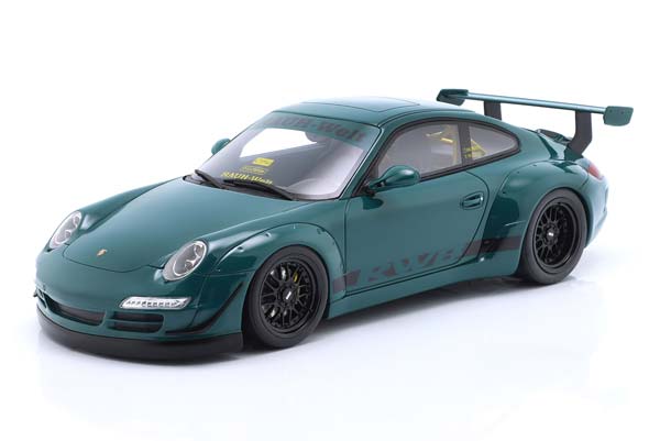 PORSCHE 911 (997) RWB BODYKIT SYUNKASHUTO 2023 GREEN