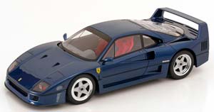 FERRARI F40 1987 DARK BLUE METALLIC / ФЕРРАРИ Ф40 СИНИЙ