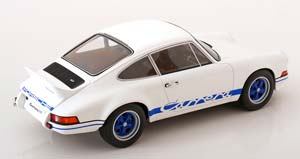 PORSCHE 911 2.7 RS LIGHTWEIGHT 1973 WHITE BLUE — фото 2