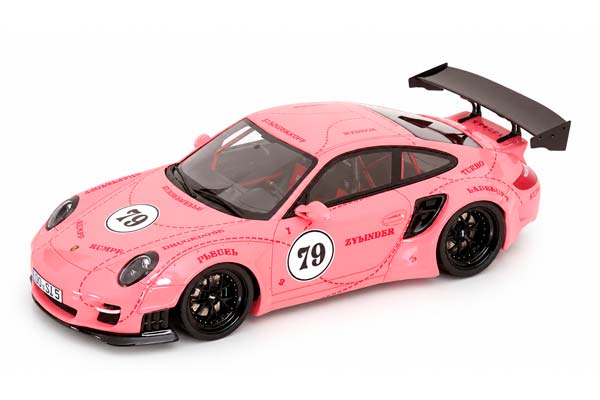 PORSCHE 911 (997) TURBO S LBWK BODY KIT PINK / ПОРШЕ 911 (997) ТУРБО S ОБВЕС LBWK РОЗОВЫЙ