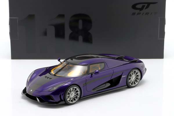 KOENIGSEGG REGERA YEAR 2025 PURPLE / КОЕНИГСЕГГ РЕГЕРА ФИОЛЕТОВЫЙ — фото 3