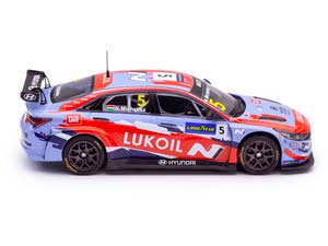 HYUNDAI ELANTRA N TCR #5 LUKOIL SC MICHELISZ WTCR 2021 — фото 5