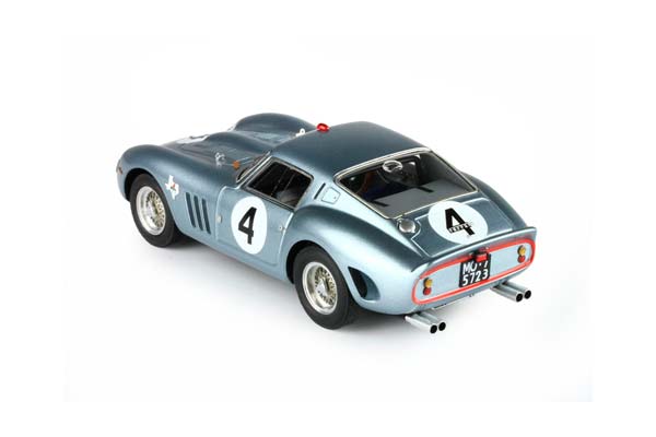 FERRARI 250 GTO S/N 3589 TT NASSAU TOURIST TROPHY NASSAU 1962 CAR #4 DRIVER INNES IRELAND / ФЕРРАРИ 250 ГТО С № 3589 ТТ НАССАУ ТОУРИСТ ТРОПХИ 1962 1:43 — фото 5
