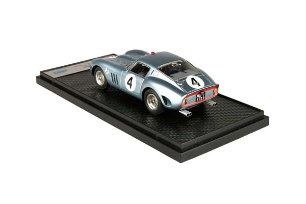 FERRARI 250 GTO S/N 3589 TT NASSAU TOURIST TROPHY NASSAU 1962 CAR #4 DRIVER INNES IRELAND / ФЕРРАРИ 250 ГТО С № 3589 ТТ НАССАУ ТОУРИСТ ТРОПХИ 1962 1:43 — фото 2