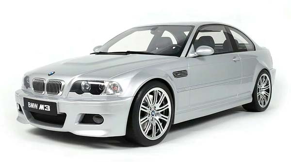 BMW M3 E46 COUPE 2003 SILVER LIMITED EDITION 300 PCS. / БМВ M3 E46 КУПЕ СЕРЕБРИСТЫЙ ЛИМИТИРОВАННАЯ СЕРИЯ 300 ШТ