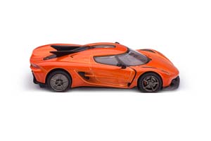 KOENIGSEGG JESKO ABSOLUT ОРАНЖЕВЫЙ (ДЛИНА МОДЕЛИ 6-10 СМ) — фото 3