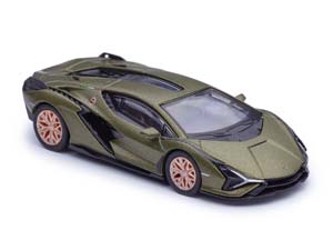 LAMBORGHINI SIAN FKP 37 ОЛИВКОВЫЙ (ДЛИНА МОДЕЛИ 6-10 СМ) — фото 4