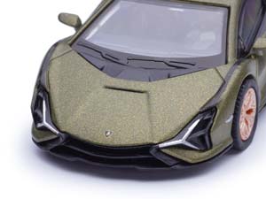 LAMBORGHINI SIAN FKP 37 ОЛИВКОВЫЙ (ДЛИНА МОДЕЛИ 6-10 СМ) — фото 8