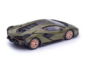 LAMBORGHINI SIAN FKP 37 ОЛИВКОВЫЙ (ДЛИНА МОДЕЛИ 6-10 СМ) — фото 2