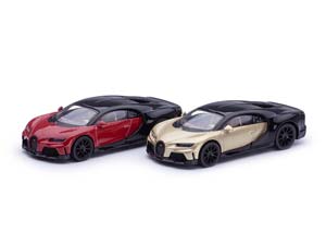 BUGATTI CHIRON SUPERSPORT КРАСНЫЙ С ЧЕРНЫМ (ДЛИНА МОДЕЛИ 6-10 СМ) — фото 13