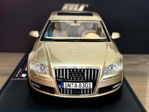 AUDI A8 W12 2008 IMPALA BEIGE PEARL / АУДИ A8 W12 ИМПАЛА БЕЖЕВЫЙ ПЕРЛАМУТРОВЫЙ (ЛИМИТ 07/69) — фото 2