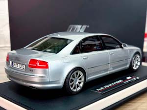 AUDI A8 W12 2008 ICE SILVER METALLIC / АУДИ A8 W12 ЛЕДЯНОЙ СЕРЕБРИСТЫЙ МЕТАЛЛИК (ЛИМИТ 07/69) — фото 5