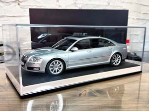 AUDI A8 W12 2008 ICE SILVER METALLIC / АУДИ A8 W12 ЛЕДЯНОЙ СЕРЕБРИСТЫЙ МЕТАЛЛИК (ЛИМИТ 07/69) — фото 10