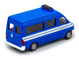 MERCEDES-BENZ THW, BLUE (ДЛИНА МОДЕЛИ 3-5 СМ) — фото 2