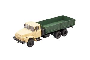 КРАЗ 250 БОРТОВОЙ, 1977-1989 БЕЖЕВЫЙ/ЗЕЛЕНЫЙ