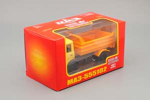 МИНСКИЙ 555102 САМОСВАЛ, 1991-1999, ЖЕЛТЫЙ/ОРАНЖЕВЫЙ — фото 5