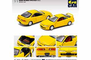 HONDA INTEGRA TYPE R DC2 ЖЕЛТЫЙ (ДЛИНА МОДЕЛИ 6-10 СМ)