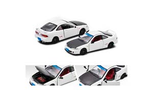 HONDA  INTEGRA TYPE-R DC2, RACING WHITE (ДЛИНА МОДЕЛИ 6-10 СМ)