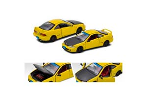 HONDA INTEGRA TYPE-R DC2, RACING YELLOW (ДЛИНА МОДЕЛИ 6-10 СМ)