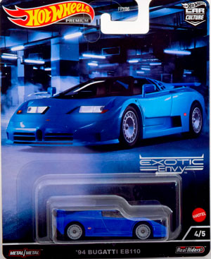BUGATTI EB110 1994 BLUE (ДЛИНА МОДЕЛИ 6-10 СМ)