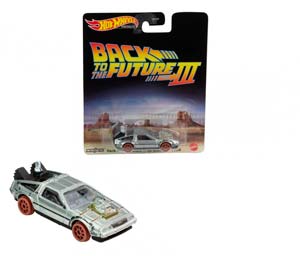 DELOREAN TIME MACHINE BACK TO THE FUTURE PART 3 GREYMETALLIC (ДЛИНА МОДЕЛИ 6-10 СМ) — фото 4