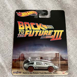 DELOREAN TIME MACHINE BACK TO THE FUTURE PART 3 GREYMETALLIC (ДЛИНА МОДЕЛИ 6-10 СМ) — фото 5