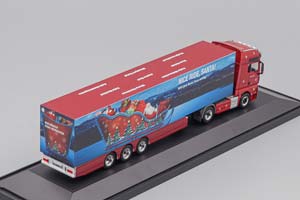 MAN TGX XXL 18.510 "WEIHNACHTSTRUCK", RED METALLIC (ДЛИНА МОДЕЛИ 3-5 СМ) — фото 2