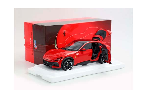 FERRARI PUROSANGUE DIECAST FULL OPEN ROSSO CORSA - POLIFOAM / ФЕРРАРИ ПУРОСАНГВЕ 1:18 КРАСНЫЙ