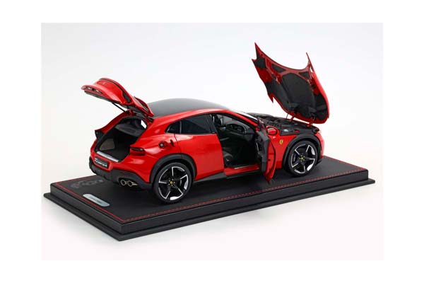 FERRARI PUROSANGUE DIECAST FULL OPEN - LUXURY PACK ROSSO CORSA / ФЕРРАРИ ПУРОСАНГВЕ 1:18 КРАСНЫЙ — фото 3