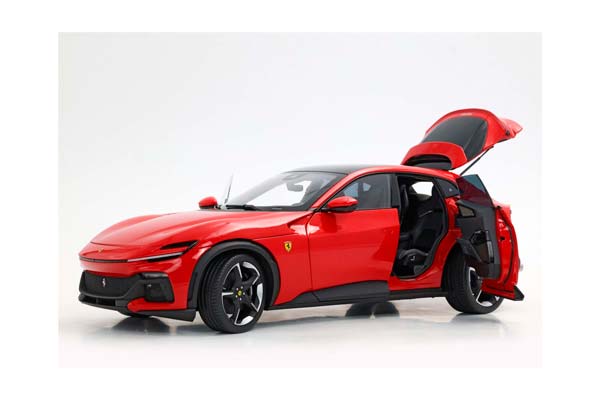 FERRARI PUROSANGUE DIECAST FULL OPEN - LUXURY PACK ROSSO CORSA / ФЕРРАРИ ПУРОСАНГВЕ 1:18 КРАСНЫЙ — фото 4