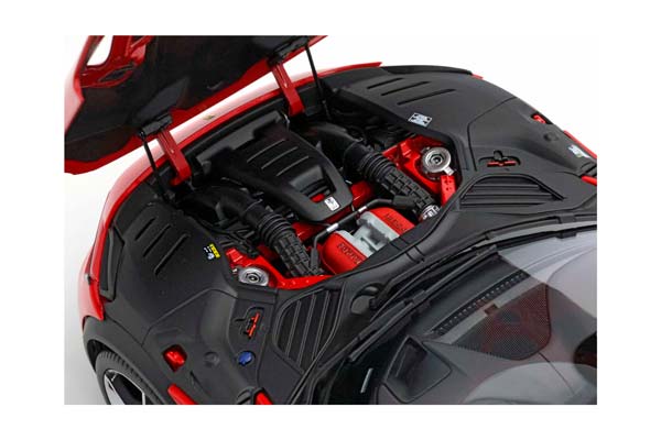 FERRARI PUROSANGUE DIECAST FULL OPEN - LUXURY PACK ROSSO CORSA / ФЕРРАРИ ПУРОСАНГВЕ 1:18 КРАСНЫЙ — фото 7
