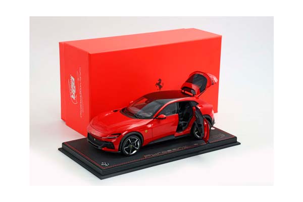 FERRARI PUROSANGUE DIECAST FULL OPEN - LUXURY PACK ROSSO CORSA / ФЕРРАРИ ПУРОСАНГВЕ 1:18 КРАСНЫЙ — фото 9