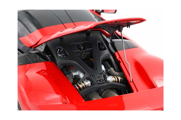 FERRARI F80 METAL DIECAST FULL OPEN ROSSO CORSA - POLYFOAM PACK / ФЕРРАРИ Ф80 МЕТАЛ 1:18 КРАСНЫЙ — фото 4