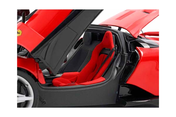 FERRARI F80 METAL DIECAST FULL OPEN ROSSO CORSA - POLYFOAM PACK / ФЕРРАРИ Ф80 МЕТАЛ 1:18 КРАСНЫЙ — фото 5