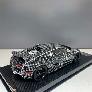 BUGATTI VEYRON  LOUIS VUITTON BLACK LUMINOUS / БУГАТТИ ВЕЙРОН ЧЕРНЫЙ ЛЮМИНИСЦЕНТНЫЙ (СВЕТИТСЯ В ТЕМНОТЕ) — фото 3