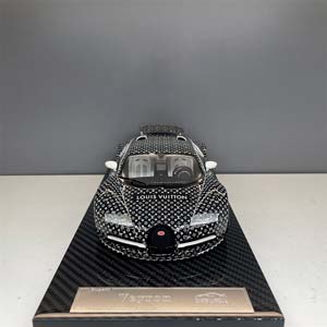 BUGATTI VEYRON  LOUIS VUITTON BLACK LUMINOUS / БУГАТТИ ВЕЙРОН ЧЕРНЫЙ ЛЮМИНИСЦЕНТНЫЙ (СВЕТИТСЯ В ТЕМНОТЕ) — фото 7